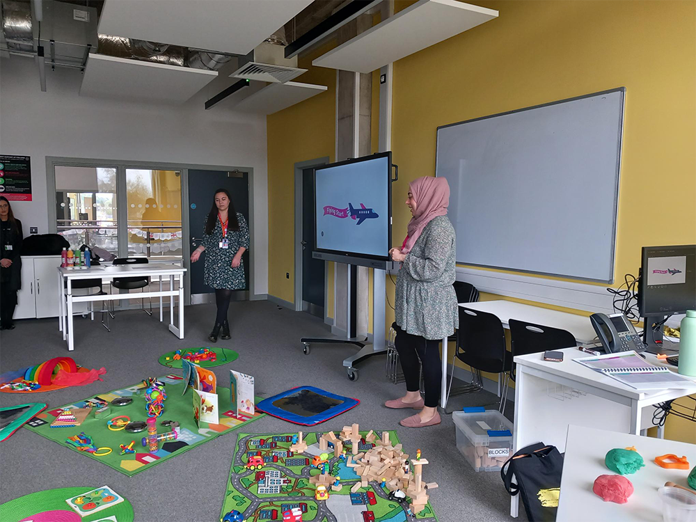 Flying Start Luton workshop